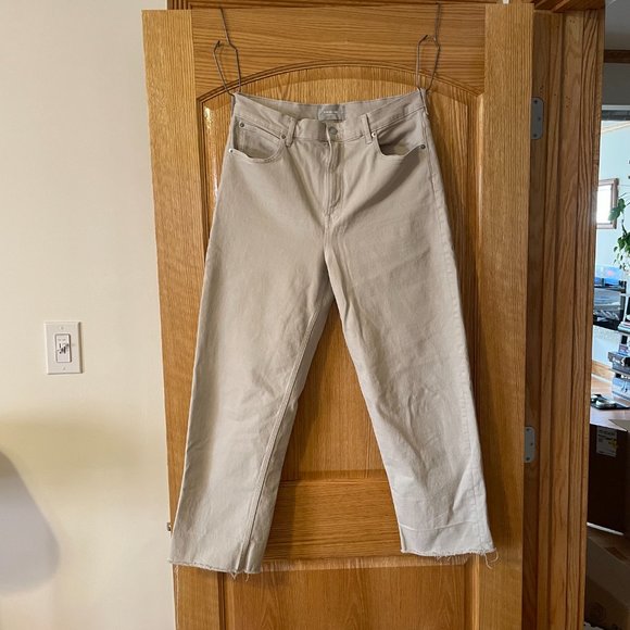 Everlane Way High Jean in Flax, Size 31 - Picture 3 of 8